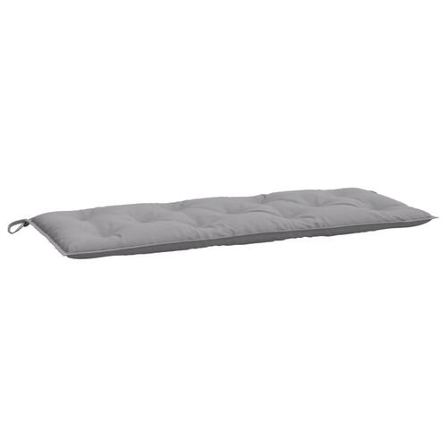 Hynde til havebænk 120x50x7 cm stof grå