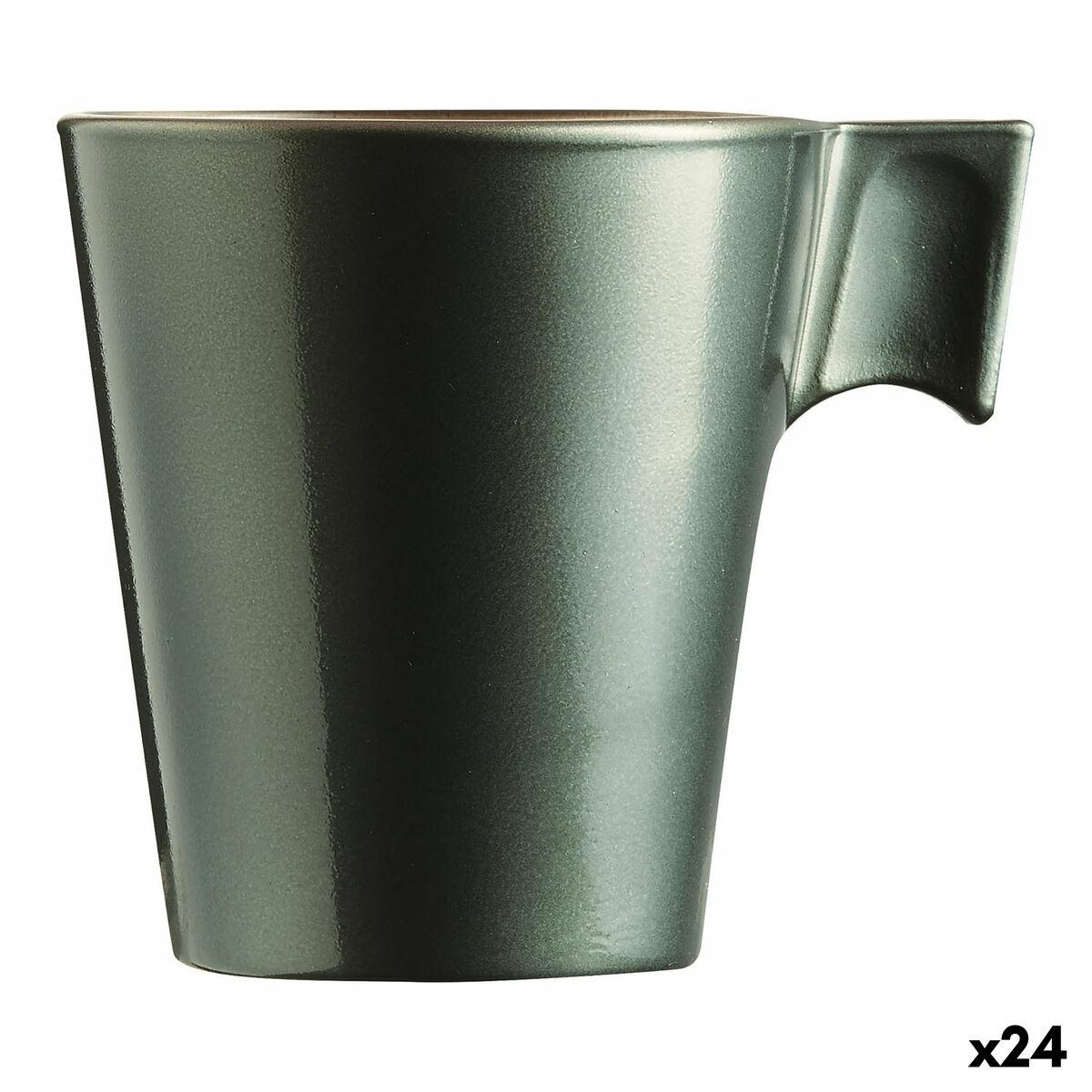Krus Luminarc Flashy grøn 80 ml - glas, 24 stk.