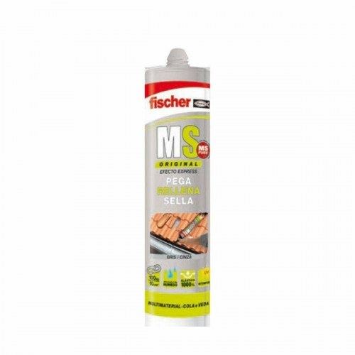 Fischer MS forsegler/klæbemiddel - grå, 290 ml