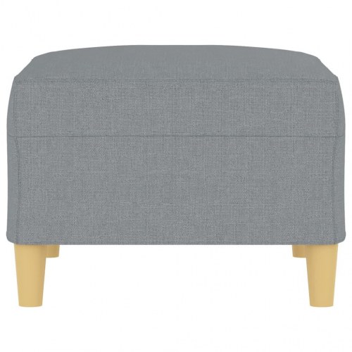 Fodskammel 70x55x41 cm stof grå