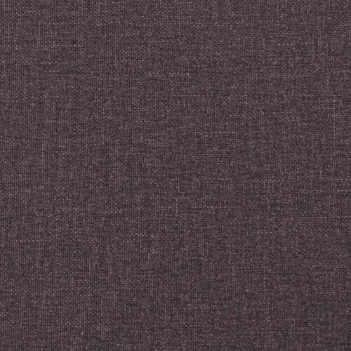 Sengeramme uden madras 160x200 cm stof mørkebrun
