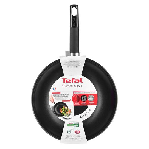 Wok Pande Tefal B5821902 Sort Aluminium Ø 28 cm