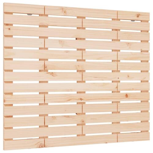 Sengegavl 141x3x91,5 cm massivt fyrretræ