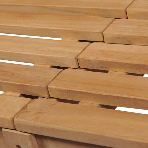 Havebænk 240 cm massivt teak