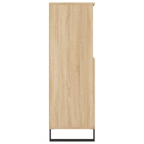 Skab 60x36x110 cm konstrueret træ Sonoma-eg