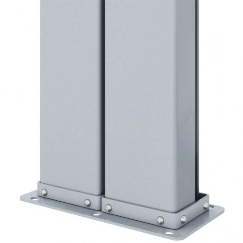 Sammenrullelig sidemarkise 160 × 1.000 cm - brun