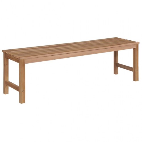 Havebænk 150 cm massivt teak