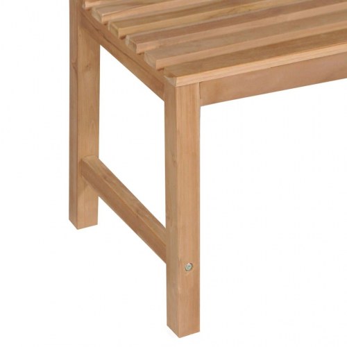Havebænk 150 cm massivt teak
