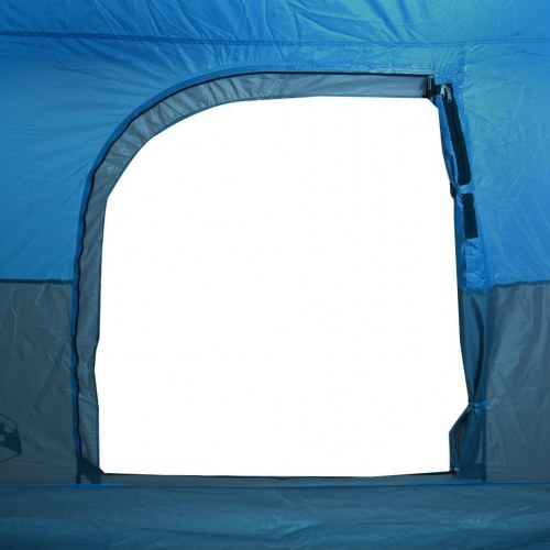 4-personers campingtelt vandafvisende blå
