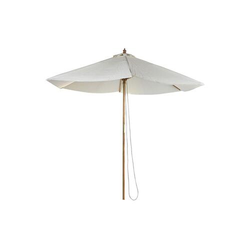 Parasol Natur Beige Aluminium Bambus (300 x 300 x 230 cm)