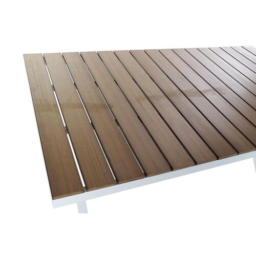 Spisebord Udvendig Harpiks Aluminium 200 x 90 x 75 cm