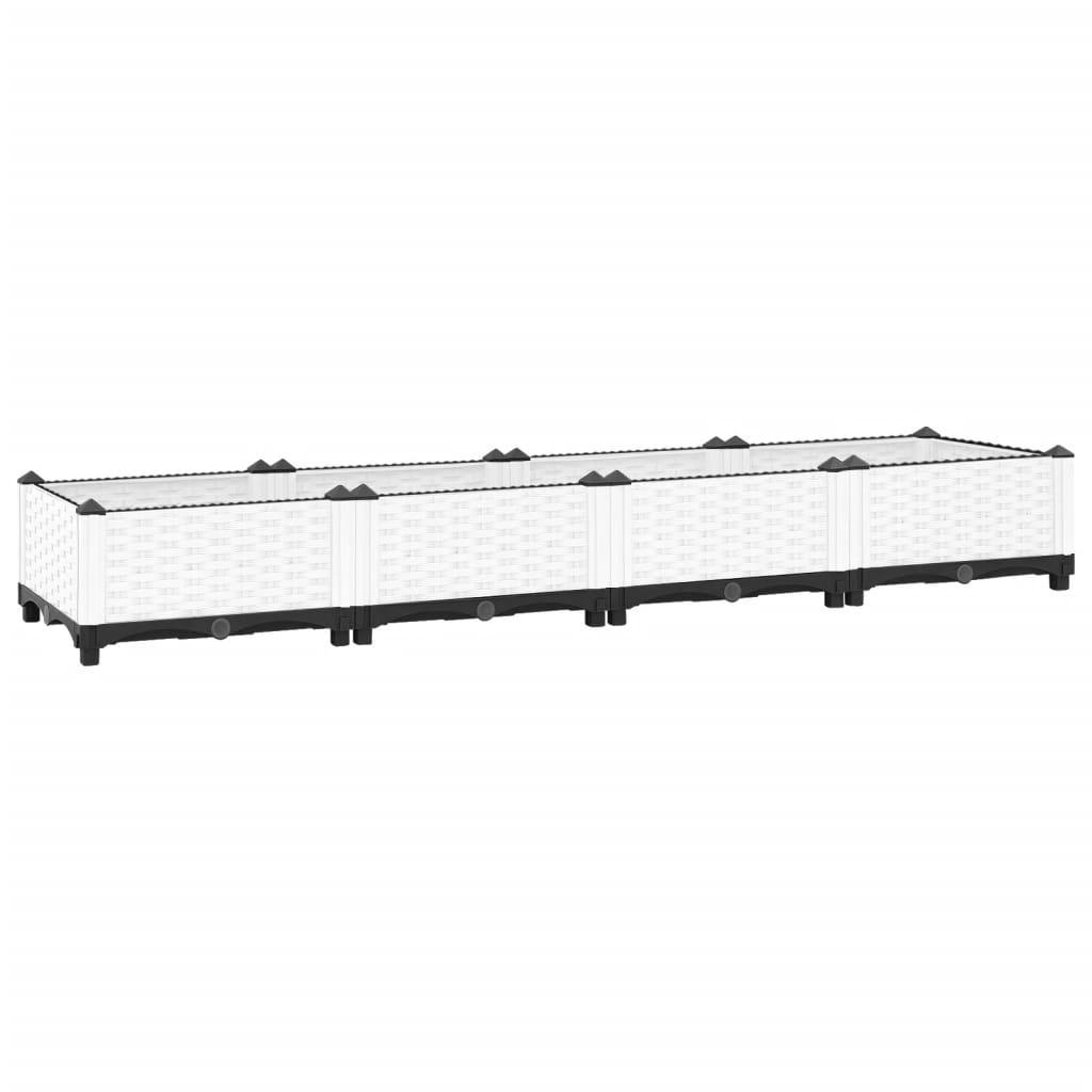 Højbed 160x40x23 cm polypropylen