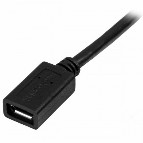 Startech Micro USB forlængerkabel 50 cm - sort