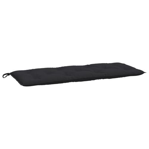 Hynde til havebænk 120x50x7 cm oxfordstof sort