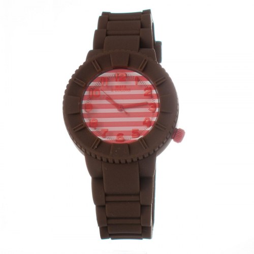 Dameur Watx - armbåndsur til kvinder, brun/orange (Ø 38 mm)