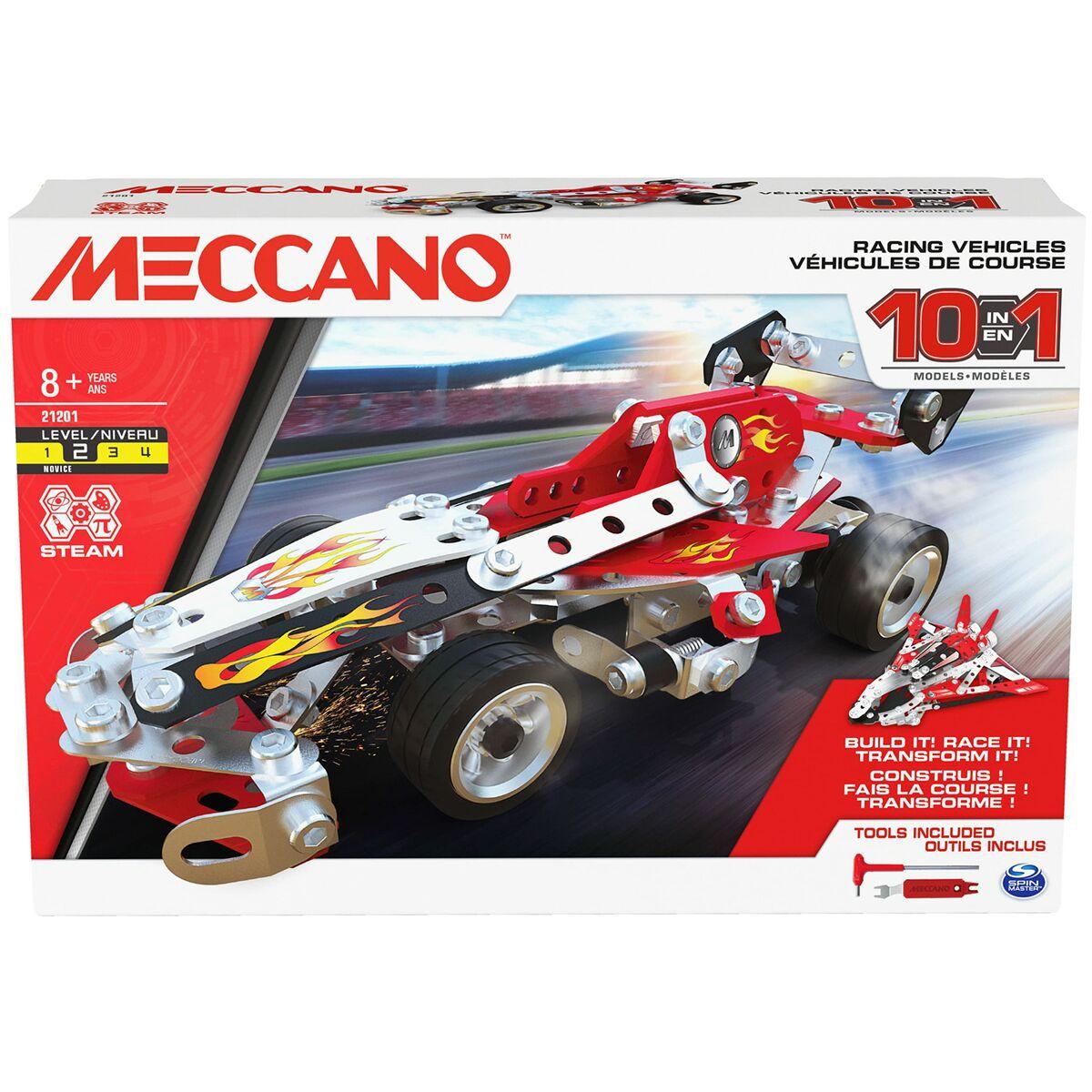 Konstruktionsspil Meccano Racing Vehicles Til Børn 8 år+