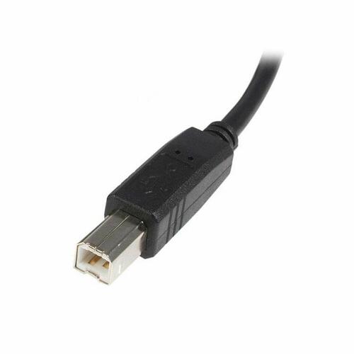 Startech USB A til USB B-kabel 3 m - sort (USB2.0)