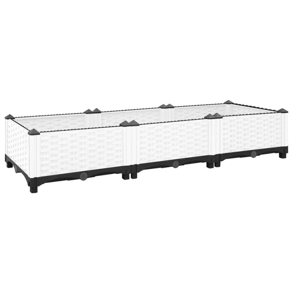 Højbed 120x40x23 cm polypropylen