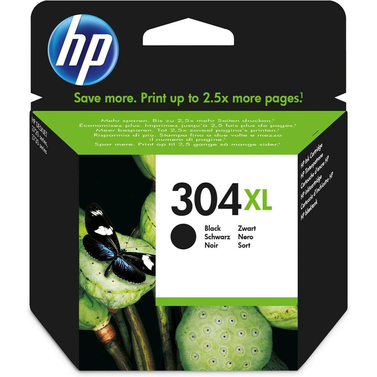 Original blækpatron HP 304XL Sort