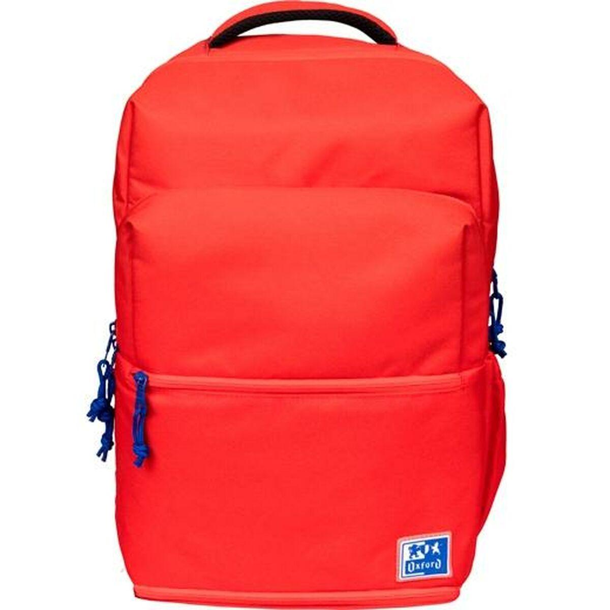 Skoletaske Oxford B Out Rød 42 X 30 X 15 Cm