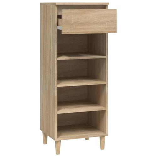 Skoreol 40x36x105 cm konstrueret træ sonoma-eg