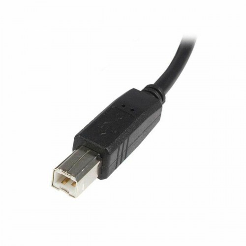 USB-kabel USB A til USB B 2.0 - Startech - 5 m - Sort