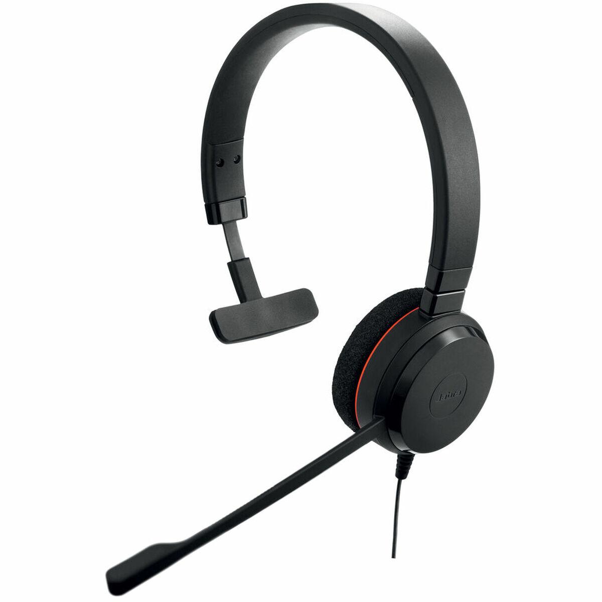 Jabra Evolve 20 UC Mono - hovedtelefoner med mikrofon, sort
