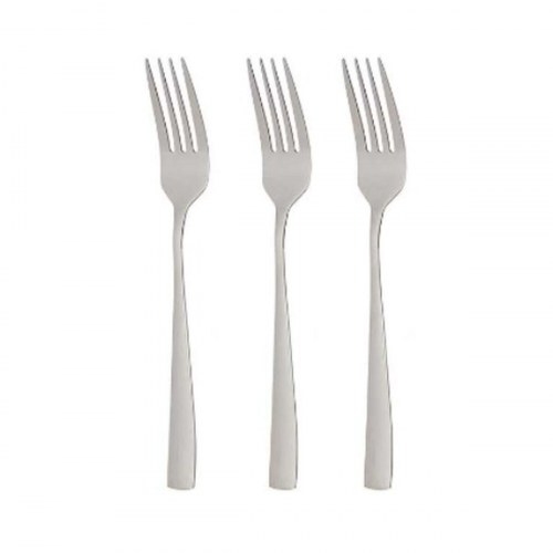 Sæt med Gafler Kinvara KT190017-2 Sølvfarvet Rustfrit stål 2,5 x 21,3 x 0,3 cm (12 enheder)