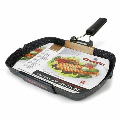 Pande Stegning med Stråler Quttin Smedet aluminium Skridsikker 28 x 3,8 cm