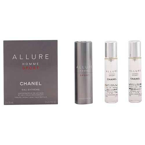 Parfume sæt til mænd Allure Homme Sport Chanel Allure Homme Sport Eau Extrême (3 stk)