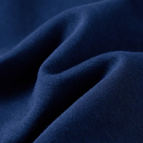 Sweatshirt til børn str. 104 - marineblå med pailletter