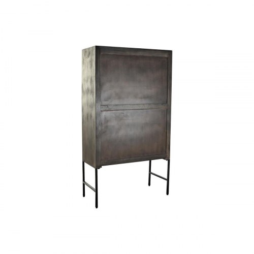 Skænk i brun/sort mangotræ - 85 × 40 × 162,5 cm