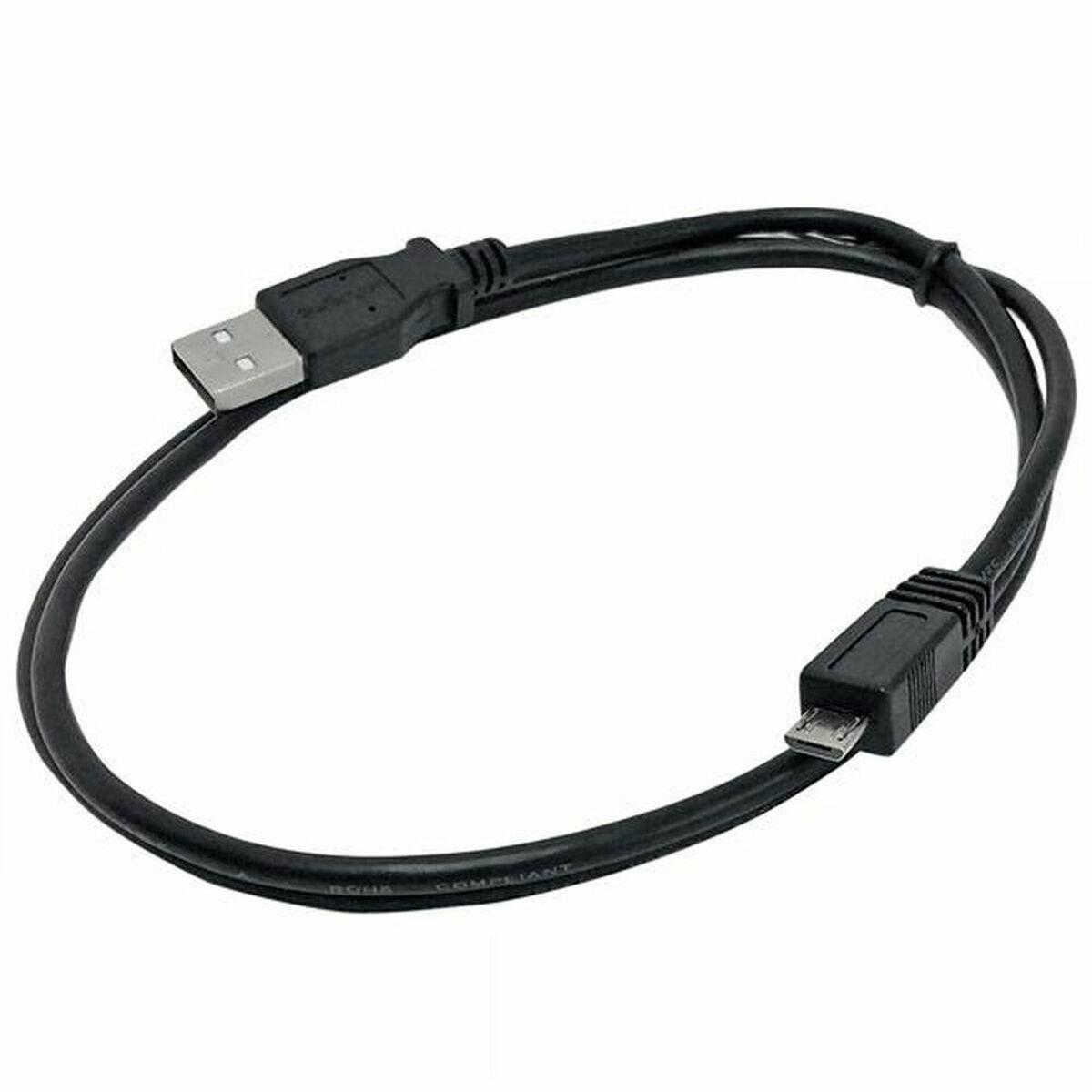 USB-kabel Micro USB 1 m - Startech - USB A til Micro USB B, sort billede