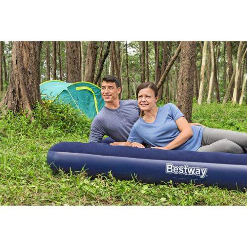 Bestway luftmadras 203x183x22 cm velourtop 67004