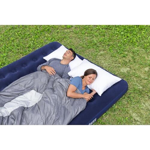 Bestway luftmadras 203x183x22 cm velourtop 67004