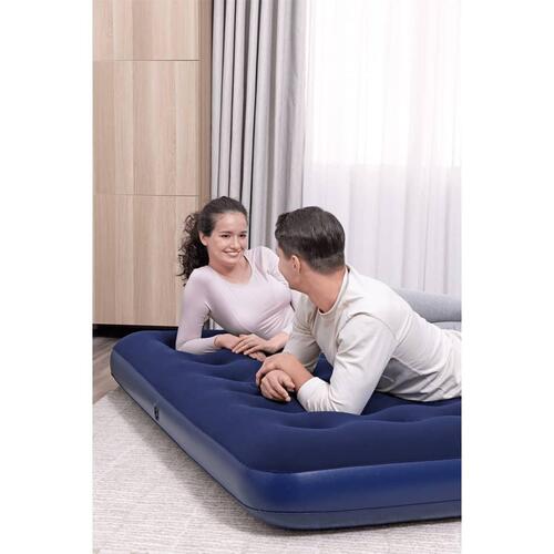 Bestway luftmadras 203x183x22 cm velourtop 67004