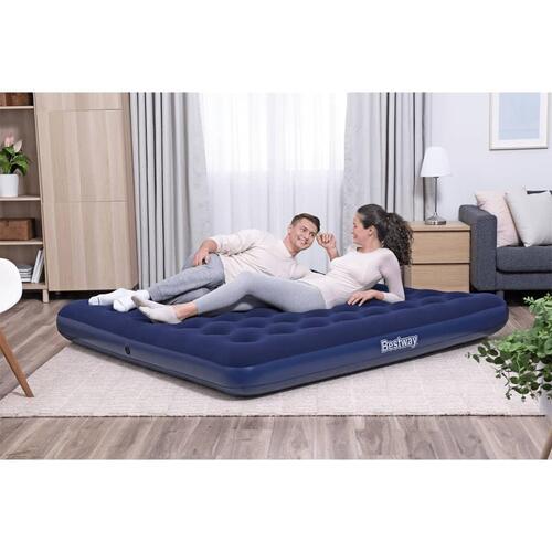 Bestway luftmadras 203x183x22 cm velourtop 67004