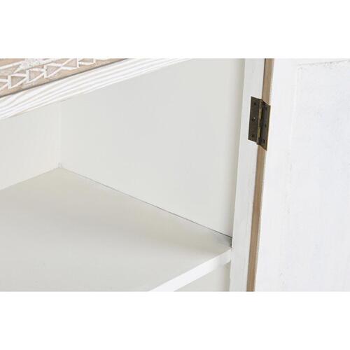 Skab Hvid Natur Krystal Gran 86 x 40 x 180 cm 80 x 42 x 180 cm