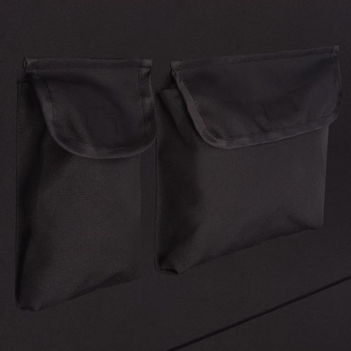 Bagsædebetræk til kæledyr 148 × 142 cm - sort bilsædebeskytter