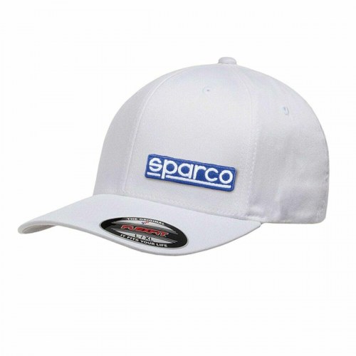Kasket Sparco FLEXFIT - hvid S/M