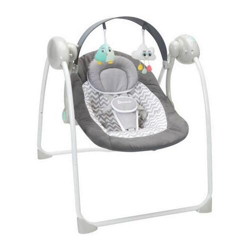 Gyngestol Badabulle Comfort Swing Hvid Grå