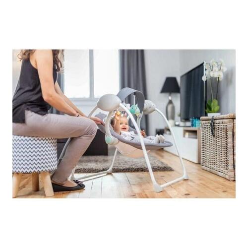 Gyngestol Badabulle Comfort Swing Hvid Grå