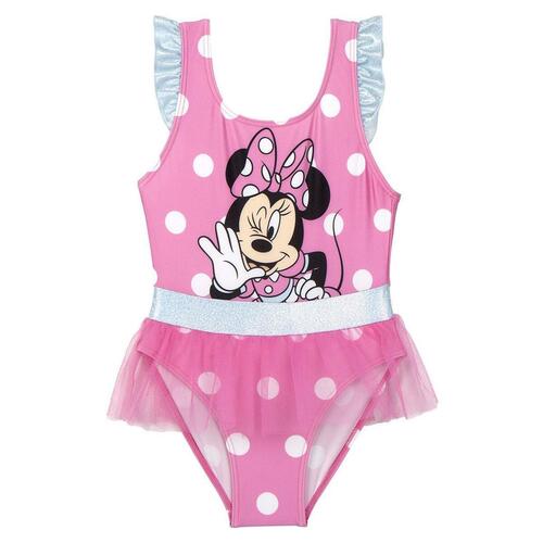 Badedragt til piger Minnie Mouse Pink 4 år