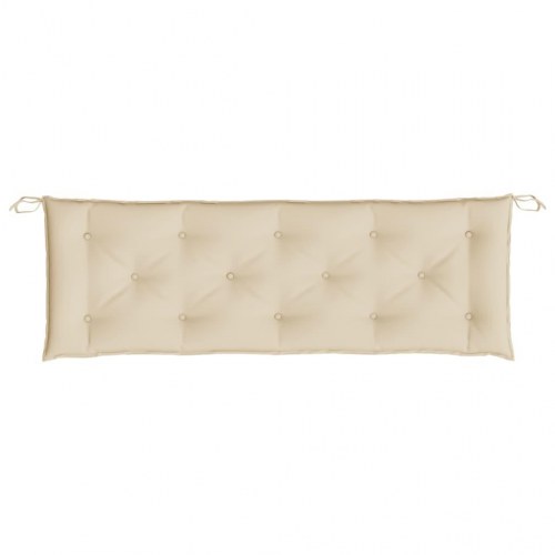 Hyndesæt til havebænk 150 x 50 x 7 cm - beige