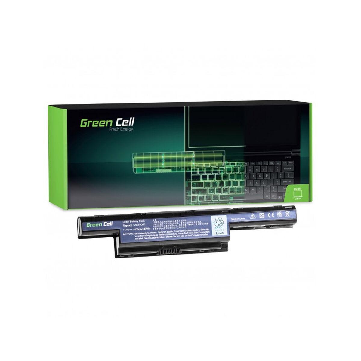 Laptop Batteri Green Cell Ac06 Sort 4400 Mah