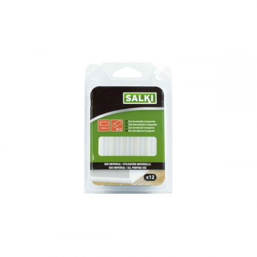 Salki smeltelimstifter Universal Ø12 x 95 mm, gennemsigtig - 12 stk