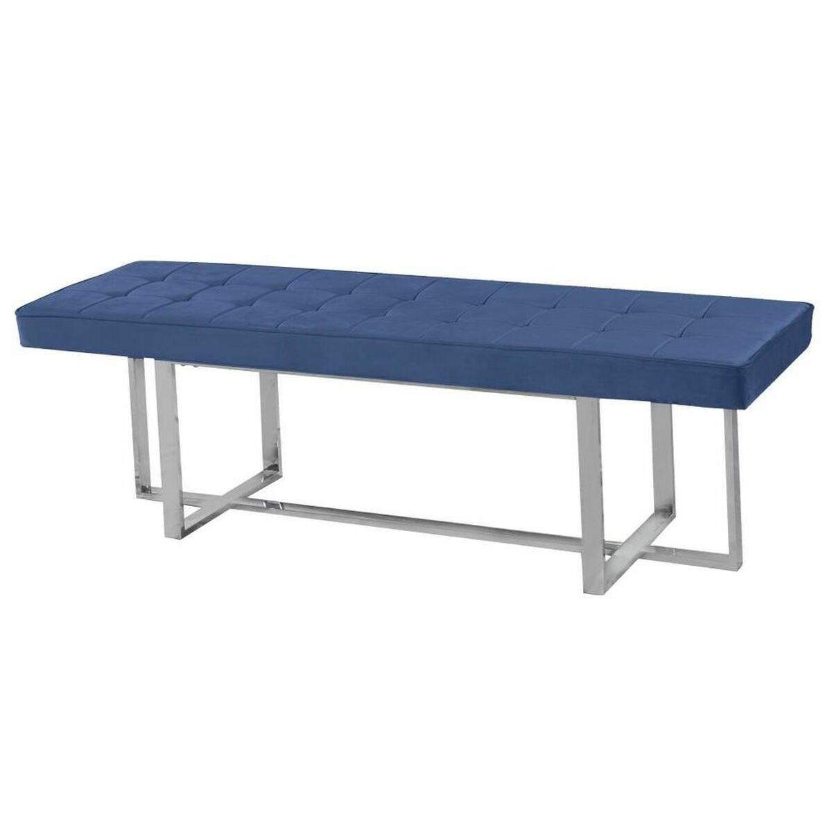 Stol Blå Polyester Stål 150 X 45 X 45 Cm