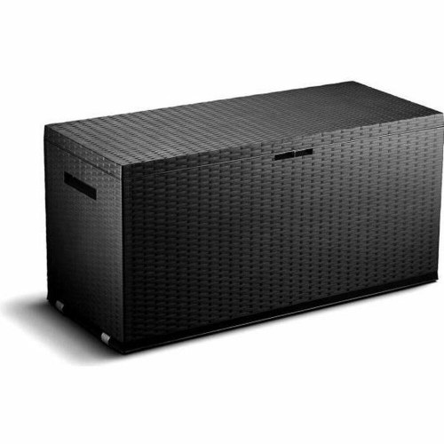 Hyndeboks til haven TOOD - mørkegrå harpiks, 350 l (120 × 52 × 60 cm)