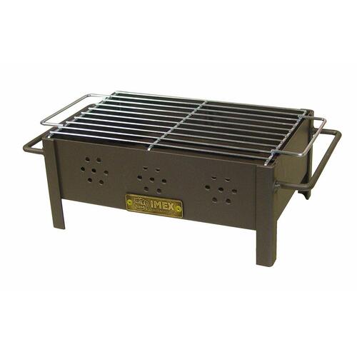 Imex el Zorro bordgrill - kulgrill i metal, sort 31 × 21 × 14 cm