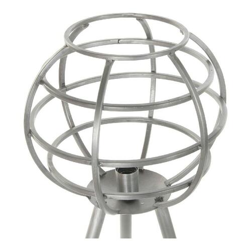 Bordlampe Metal Gris Oscuro (50 x 50 x 98 cm)